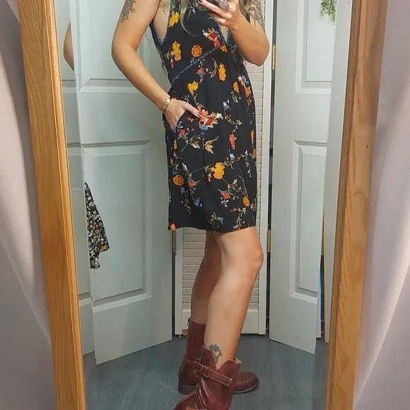 Band of gypsies Floral Dress Large - Picture 10 of 12